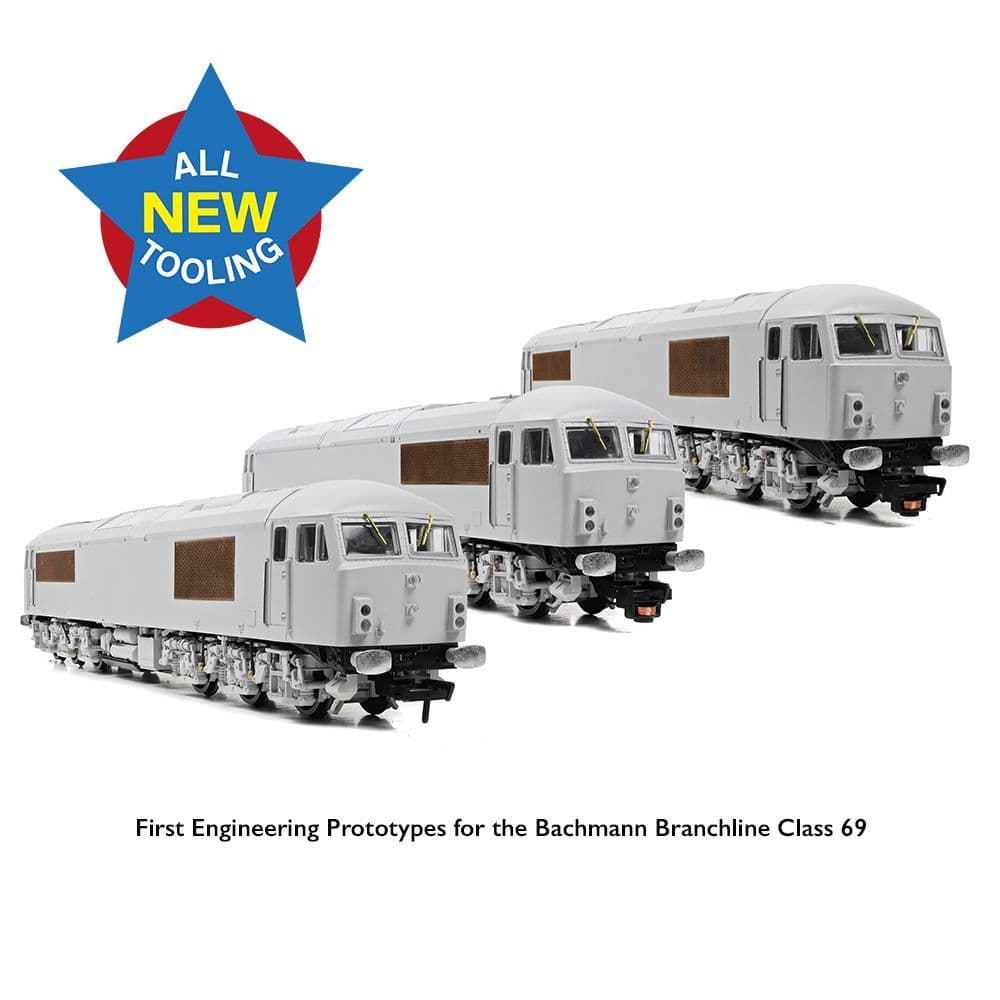 Bachmann 35-777SF Class 69 69002 'Bob Tiller CM&EE' BR Large Logo OO Gauge - PRE ORDER £305.96