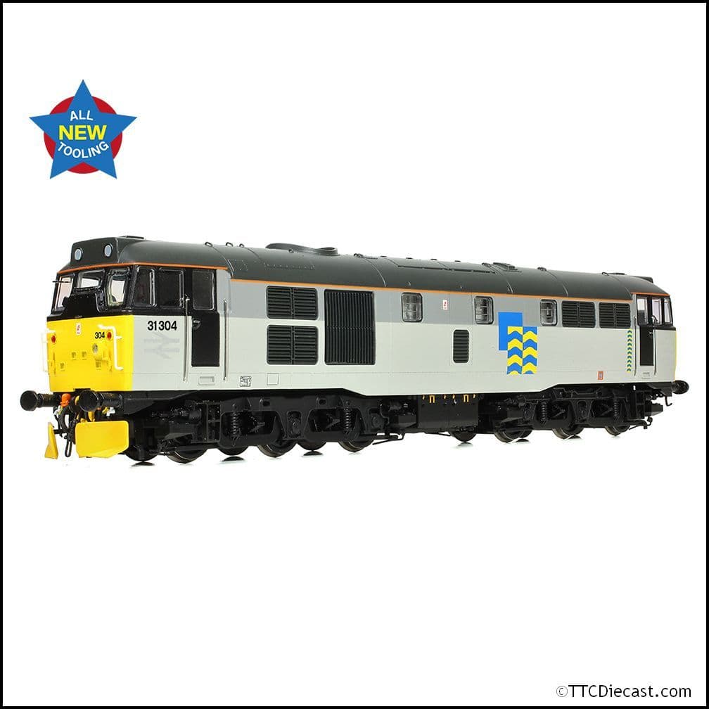 Bachmann 35-823A Class 31/1 Refurb'31304 BR Railfreight Petroleum Sector, OO Gauge