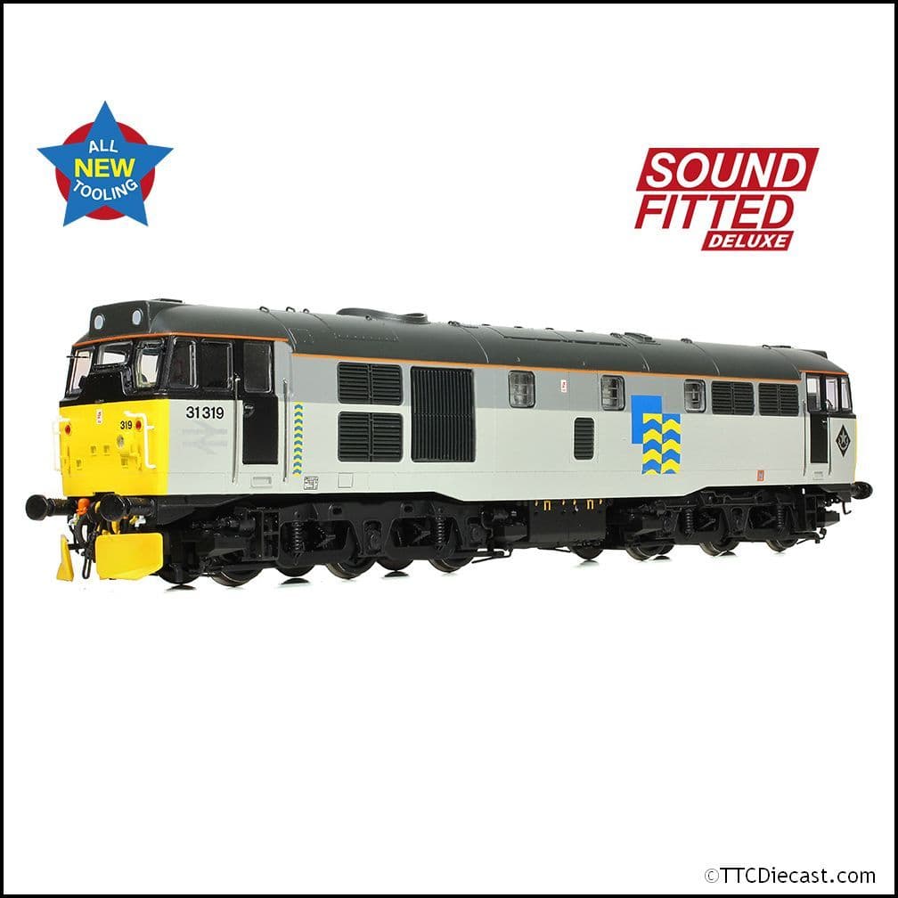 Bachmann 35-823SFX Class 31/1 Refurb'31319 BR Railfreight Petroleum Sector, OO Gauge