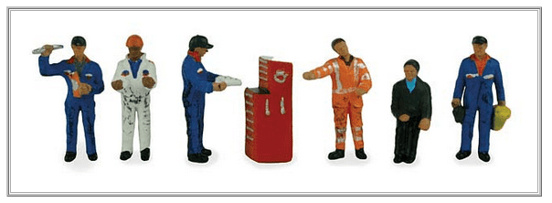 Bachmann 36-051 Traction Maintenance Depot Workers, OO Gauge
