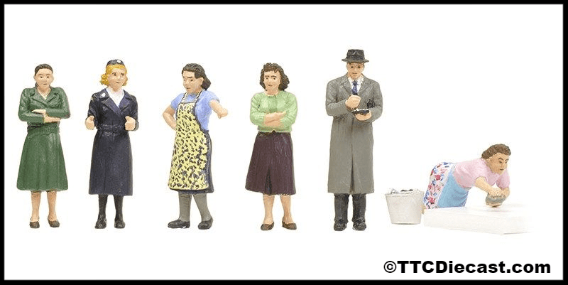 Bachmann 36-406 Suburban Street Scene, OO Gauge