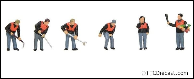 Bachmann 36-421 1960/70s Lineside Workers, OO Gauge