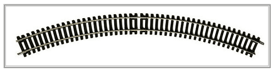 Bachmann 36-607 Double Curve 2nd Radius 438mm Arc 45