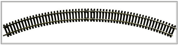 Bachmann 36-609 Double Curve 3rd Radius 505mm Arc 45