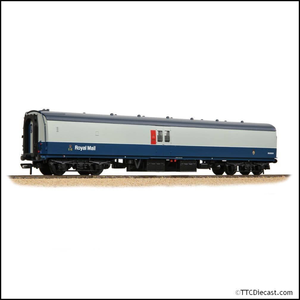 Bachmann 39-425B BR Mk1 POS TPO BR Blue & Grey (Royal Mail), OO Gauge - PRE ORDER £62.96