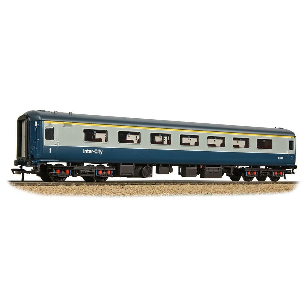 Bachmann 39-650A BR Mk2F FO First Open BR Blue & Grey (Inter-City) OO Gauge *PRE ORDER £76.46*