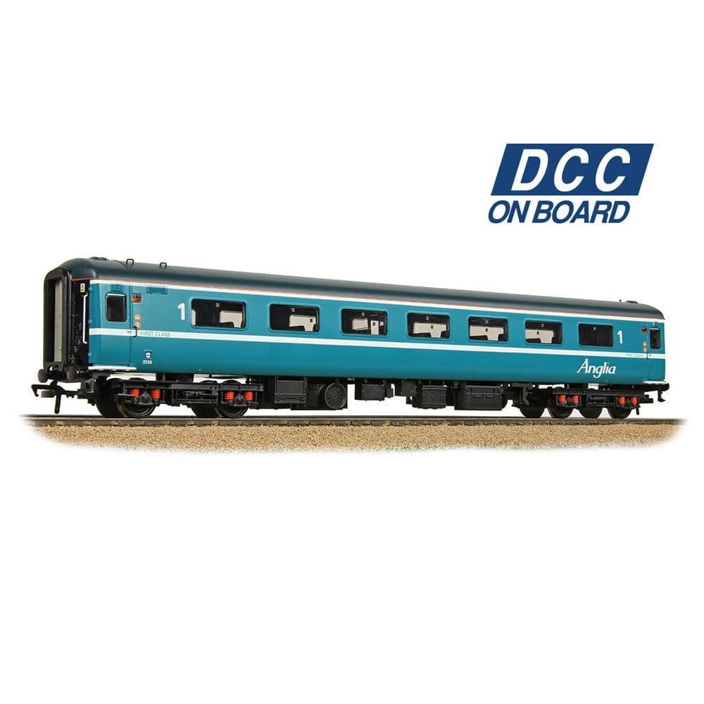 Bachmann 39-651DC BR Mk2F FO First Open Anglia OO Gauge *PRE ORDER £93.46*