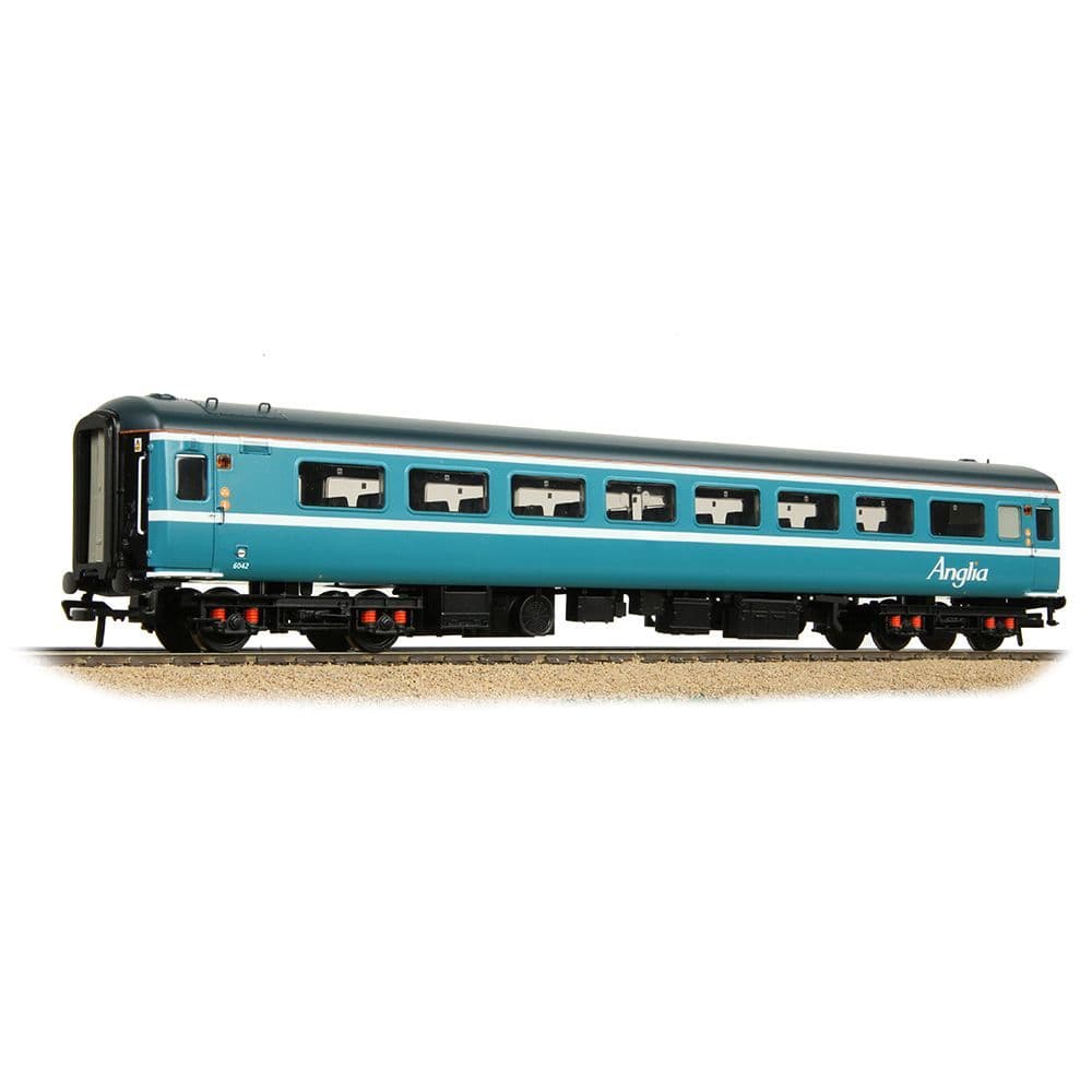 Bachmann 39-676A BR Mk2F TSO Tourist Second Open Anglia OO Gauge