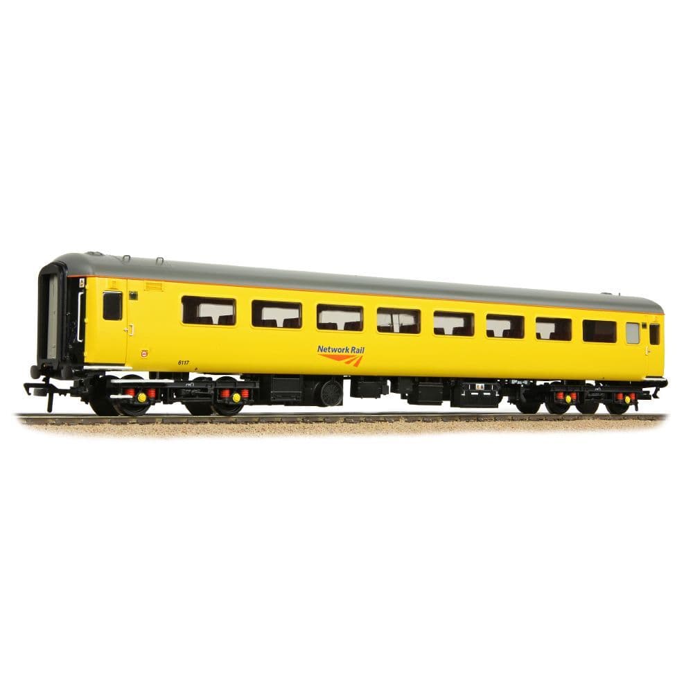 Bachmann 39-682A BR Mk2F ex-TSO Staff Coach Network Rail Yellow OO Gauge *LAST FEW*