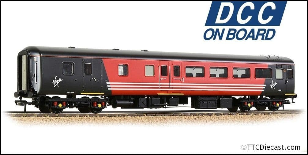 Bachmann 39-703DC BR Mk2F BSO Brake Second Open Virgin Trains (Original), OO Gauge LAST ONE