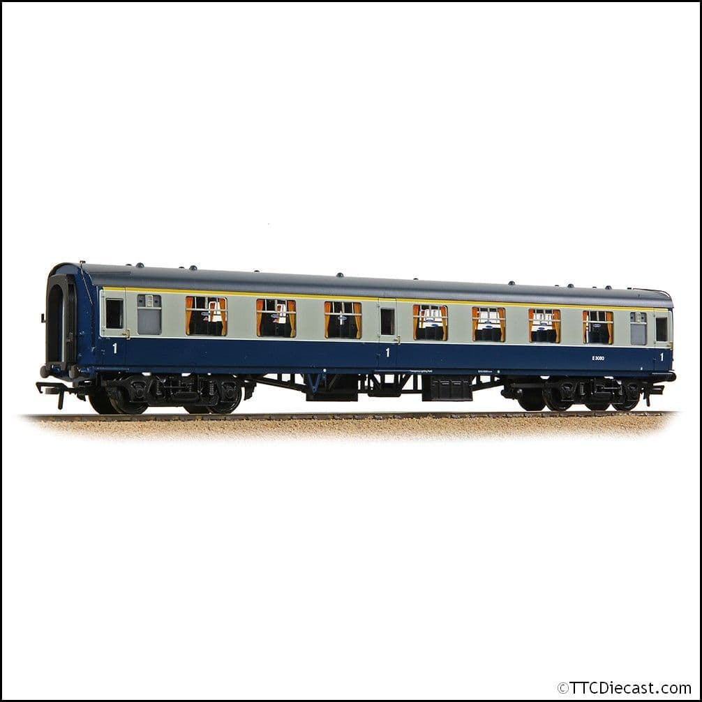Bachmann 39-828A BR MK1 FO First Open BR Blue & Grey, OO Gauge