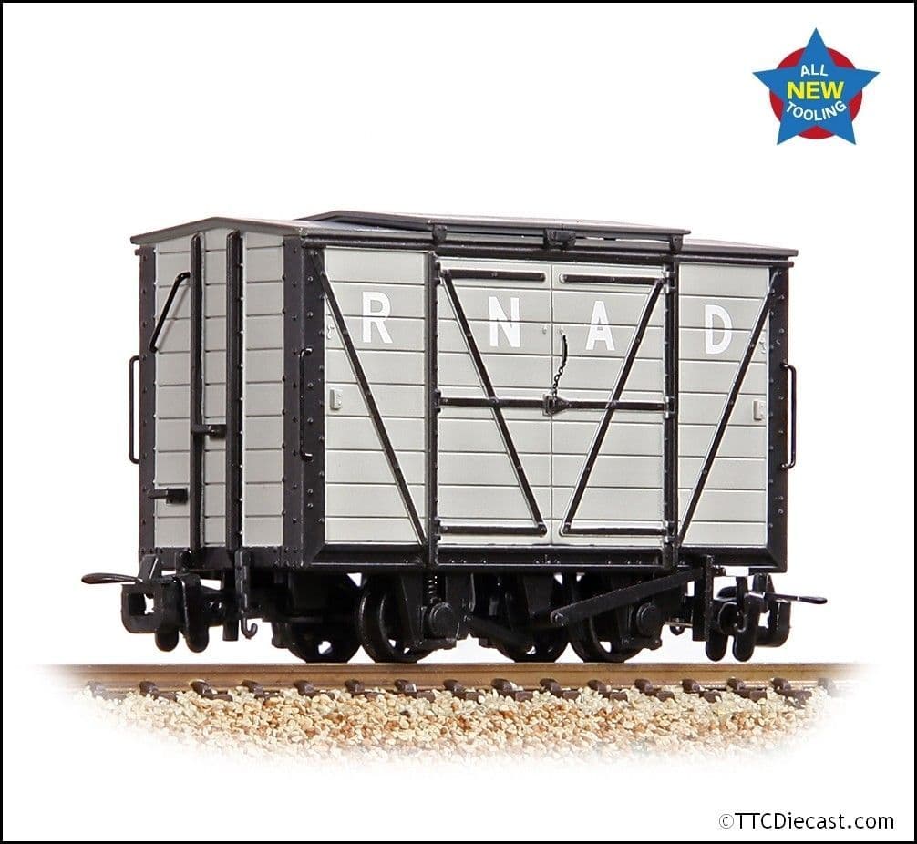 Bachmann 393-125 RNAD Van RNAD Grey, OO-9 Gauge