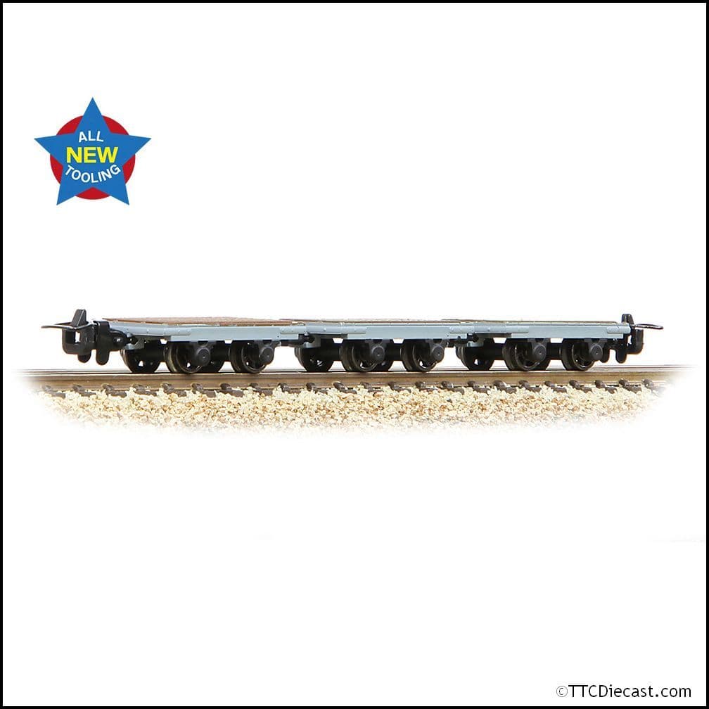 Bachmann 393-225 Dinorwic Slate Wagons without sides 3-Pack Grey - OO-9 Gauge