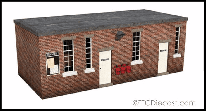 Scenecraft 43-0054 Depot Mess Room and Toilet - TT120 Scale Exclusive to TTCDiecast / Malcs Models