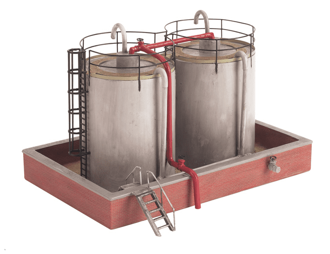 Scenecraft 43-016 Fuel Storage Tanks - TT120 Scale Exclusive to TTCDiecast / Malcs Models