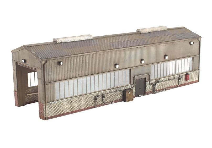 Scenecraft 43-126 Single Road Servicing Shed - TT120 Scale Exclusive to TTCDiecast / Malcs Models
