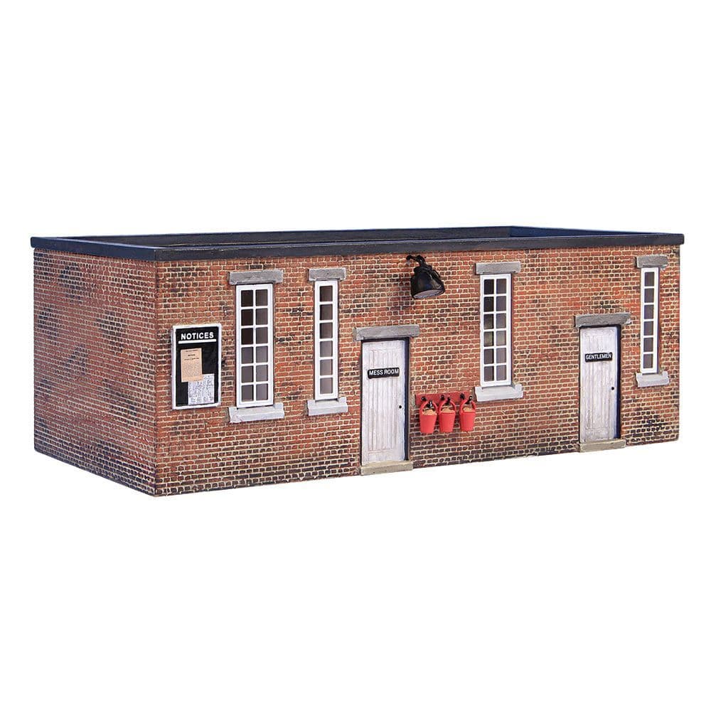 Scenecraft 44-0054 Depot Mess Room and Toilet - White Doors OO Gauge