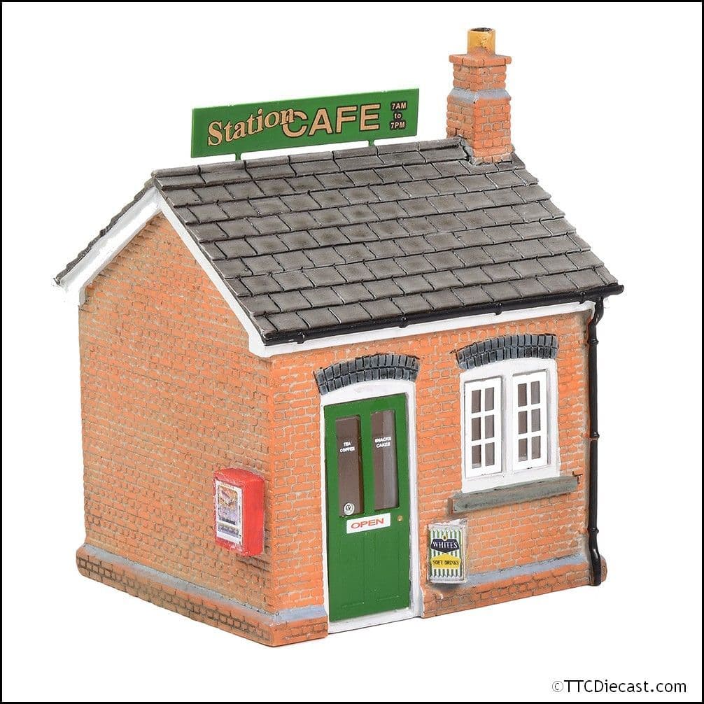 Scenecraft 44-0071 Station Cafe, Green, OO Gauge