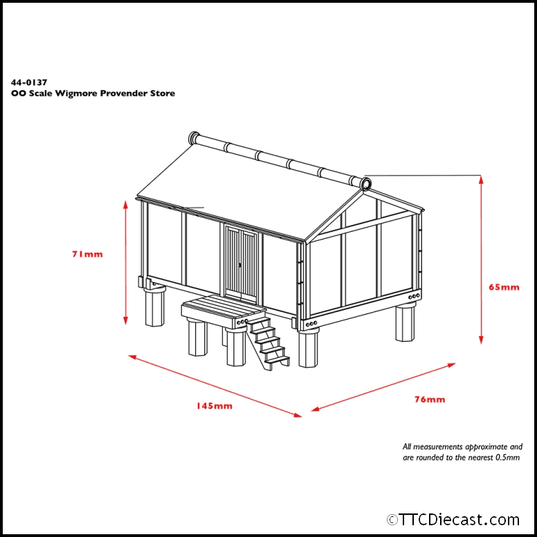 Scenecraft 44-0137 Wigmore Provender Store, OO Gauge