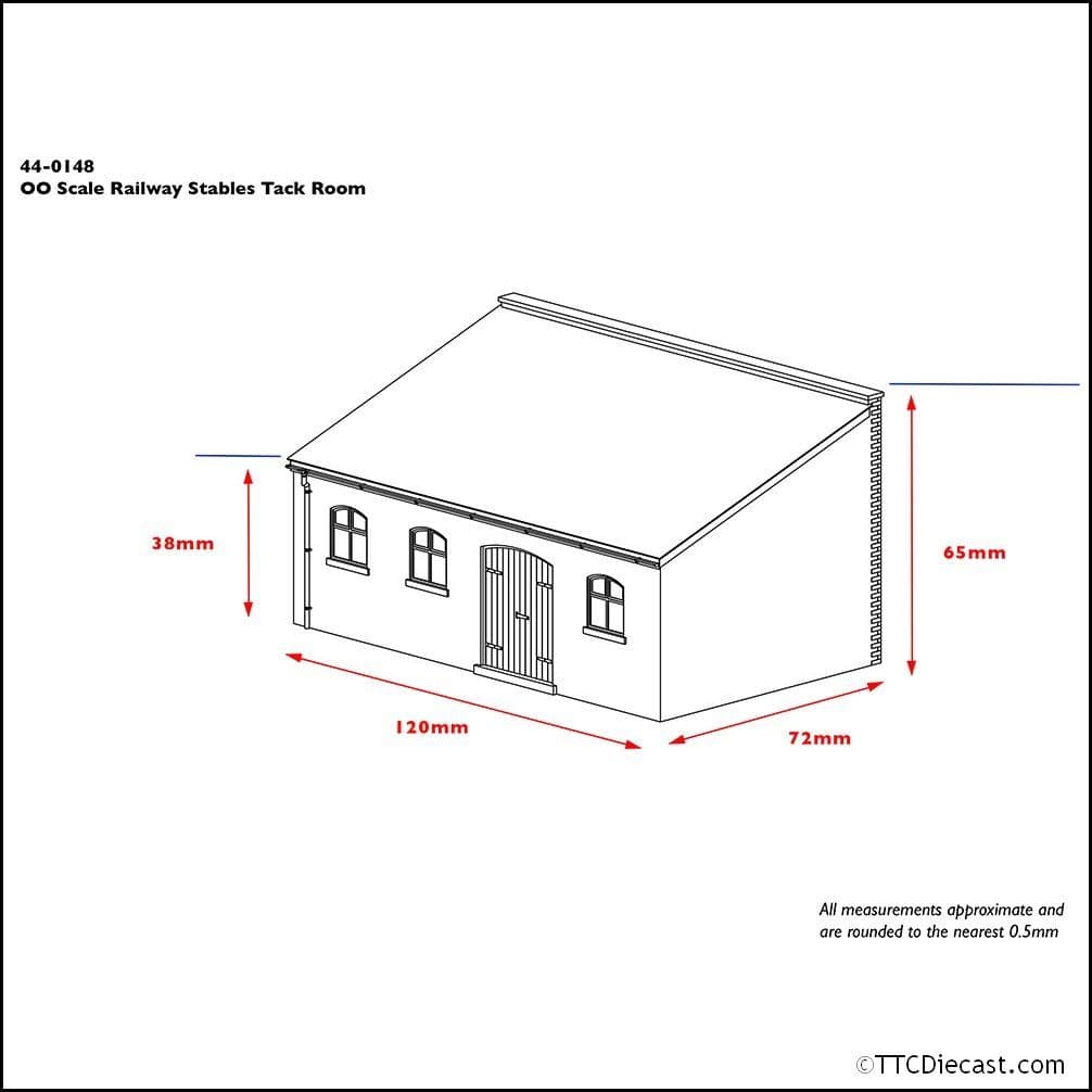 Scenecraft 44-0148 Railway Stables Tack Room