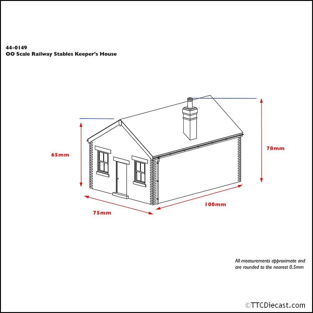 Scenecraft 44-0149 Railway Stables Keeper's House