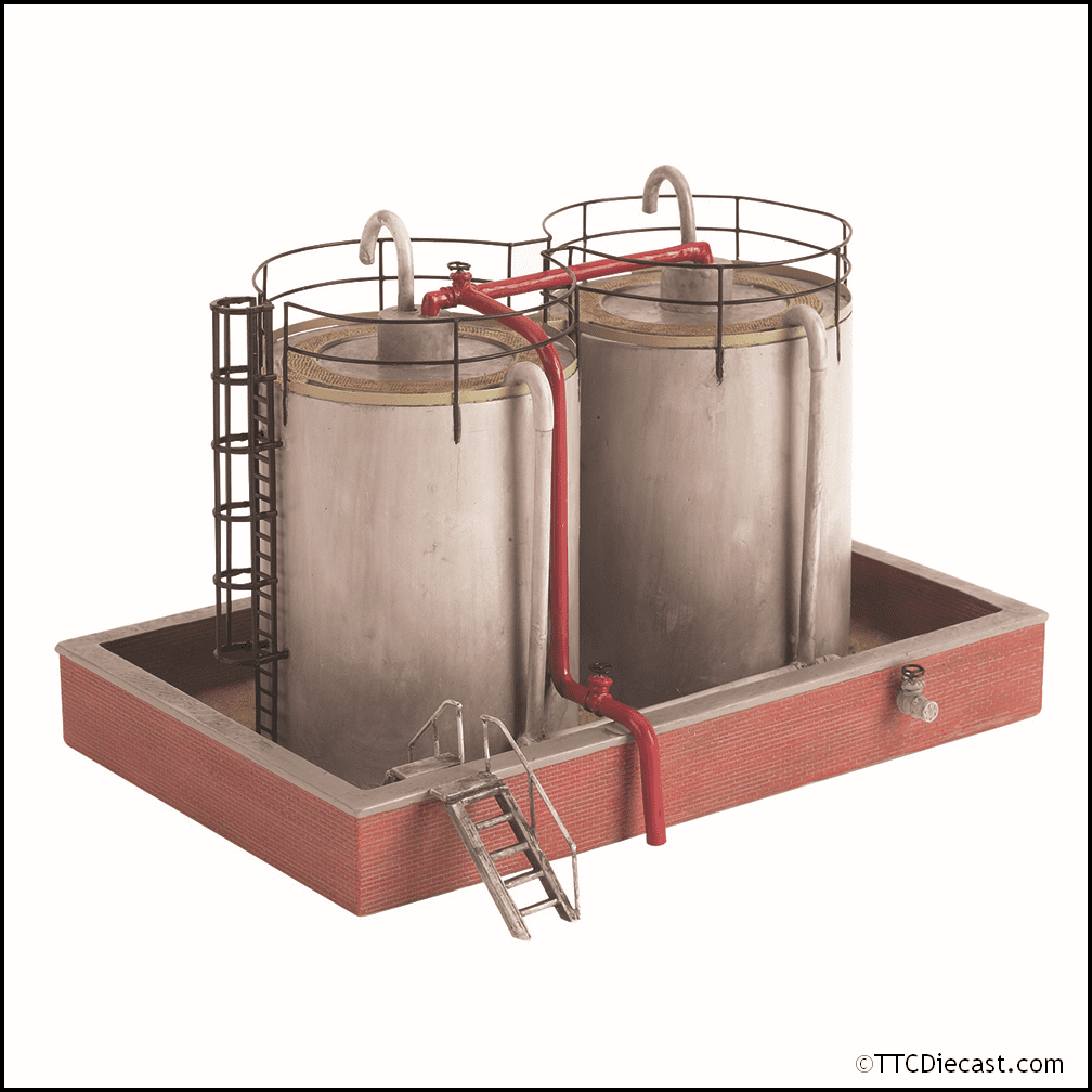 Scenecraft 44-016 Fuel Storage Tanks, OO Gauge