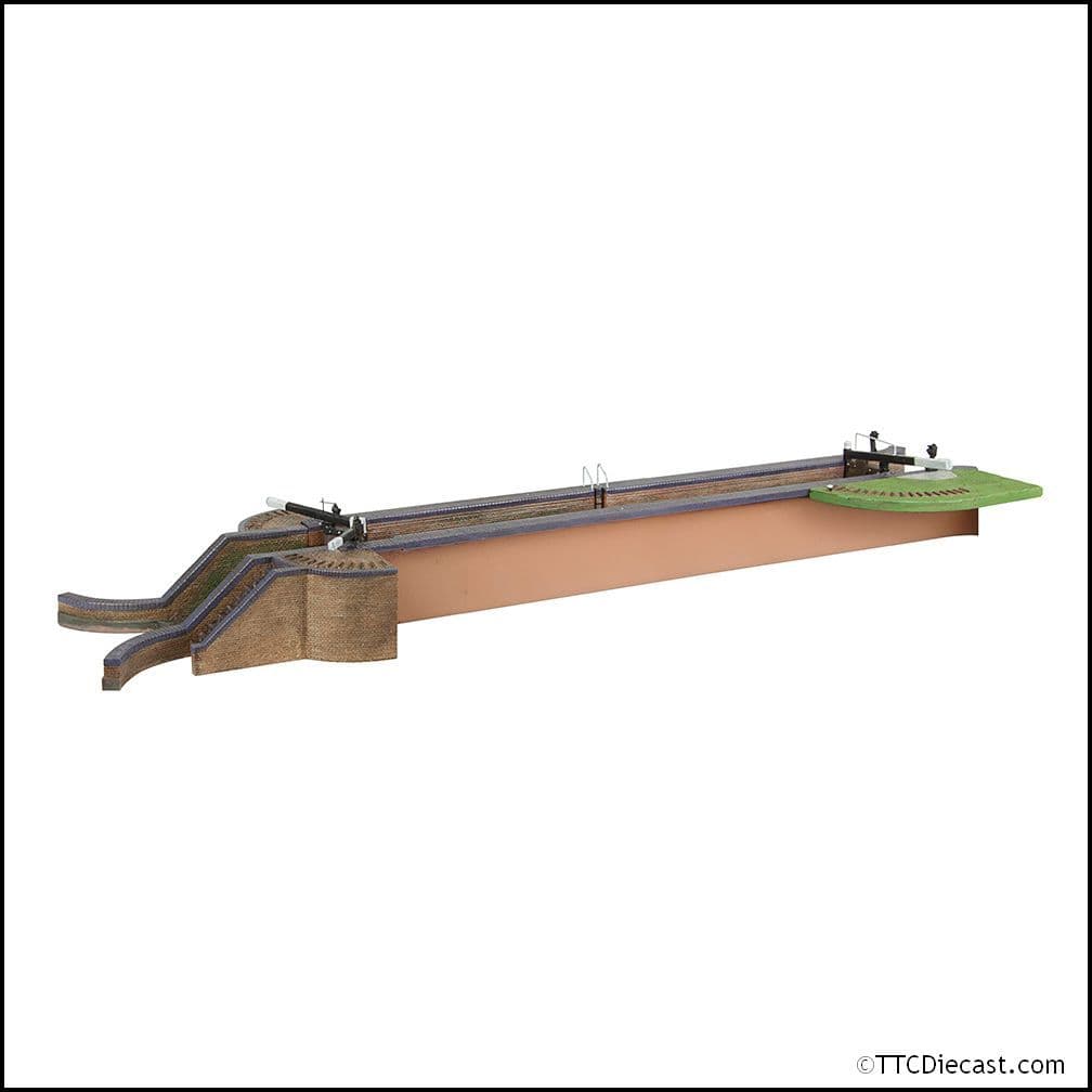 Scenecraft 44-0191R Canal Lock - Red Brick, OO Gauge