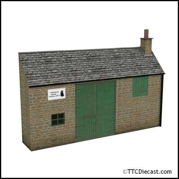 Scenecraft 44-0200 Low Relief Honey Stone Smithy, OO Gauge