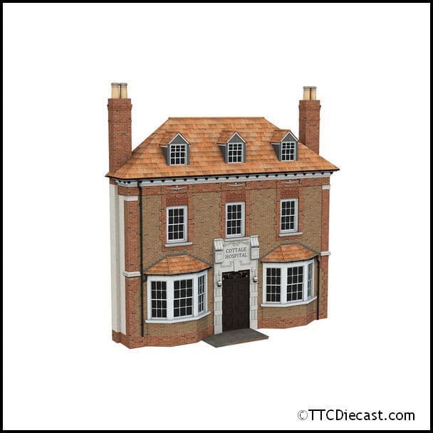 Scenecraft 44-0204 Low Relief Cottage Hospital, OO Gauge