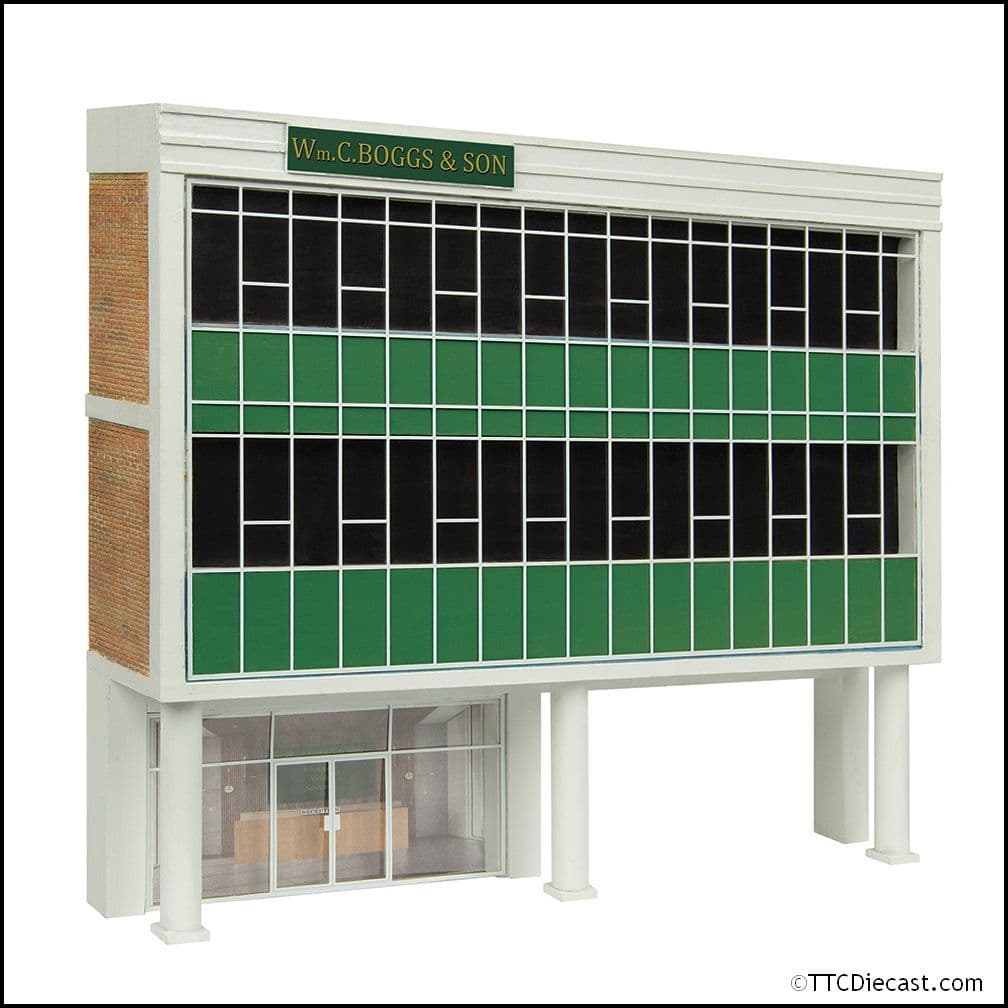 Scenecraft 44-0212G Low Relief Raised Office Green, OO Gauge