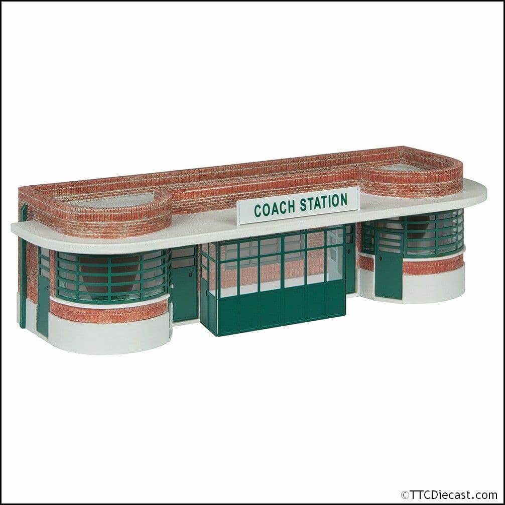 Scenecraft 44-1006G Bus and Coach Station Green, OO Gauge