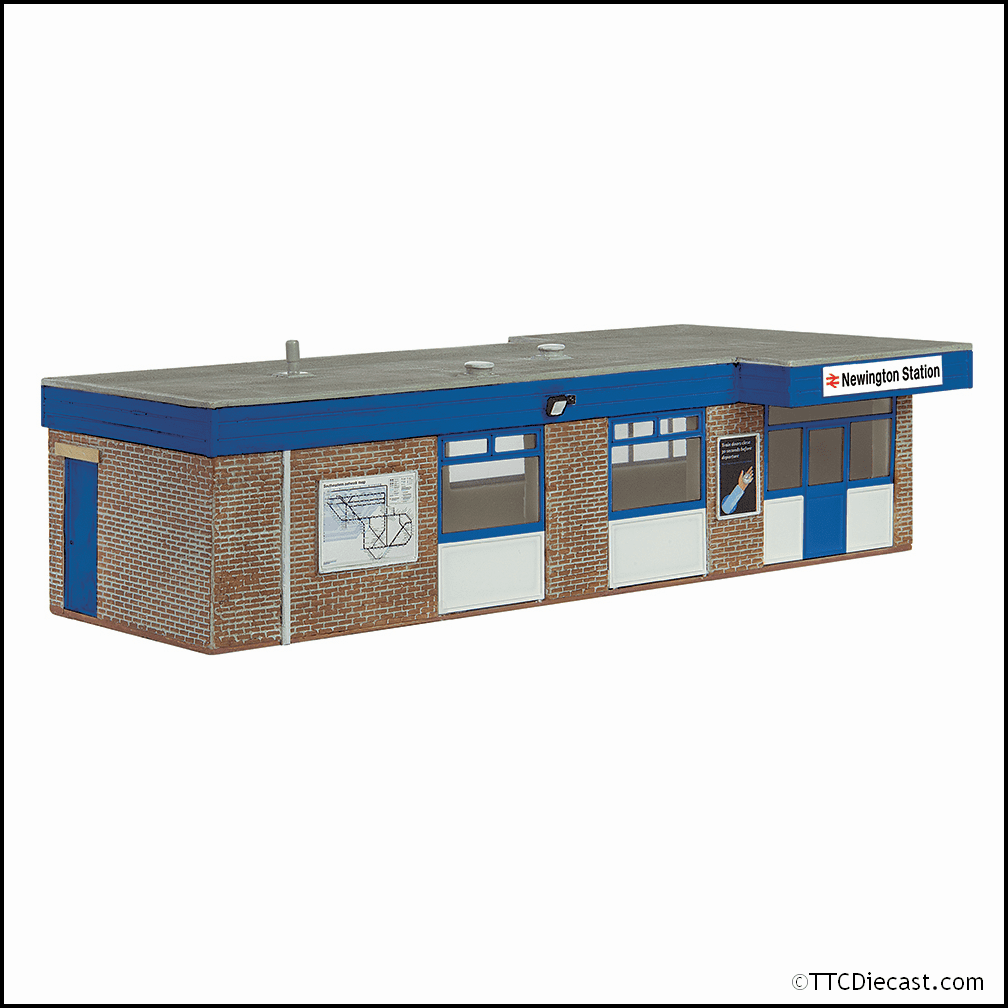 Scenecraft 44-1016A South Eastern Station Blue OO Gauge