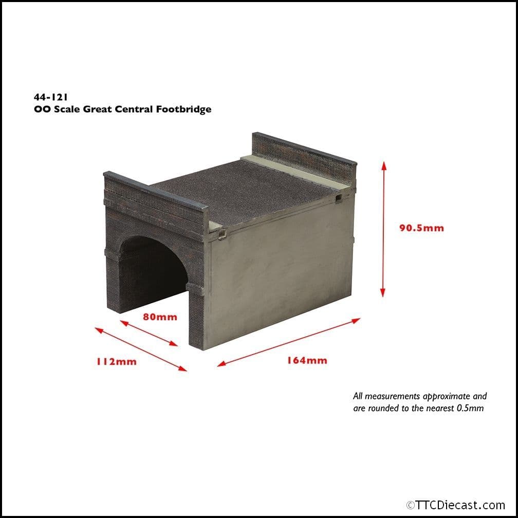 Scenecraft 44-121 Great Central Single Track Road Bridge, OO Gauge