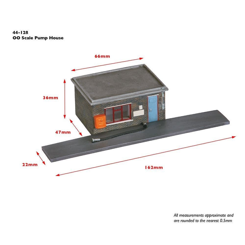 Scenecraft 44-128 Fuelling Point Pump House, OO Gauge