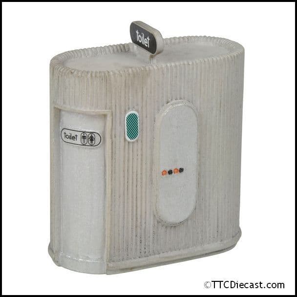 Bachmann 44-513 Modern Toilet (x2), OO Gauge *LAST FEW*