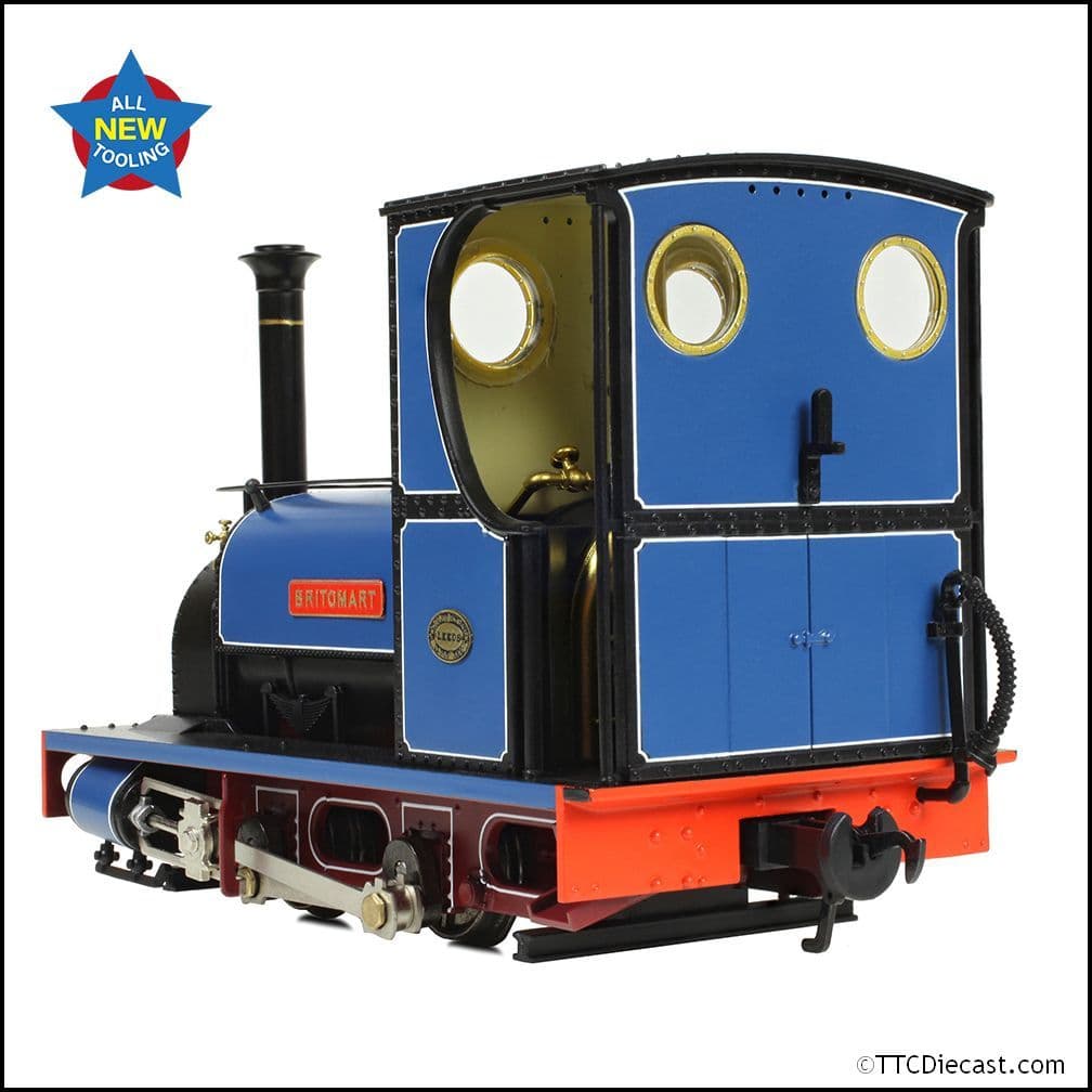 Bachmann 71-026 Quarry Hunslet 0-4-0ST 'Britomart' Pen-yr-Orsedd - Blue - NG7 Gauge