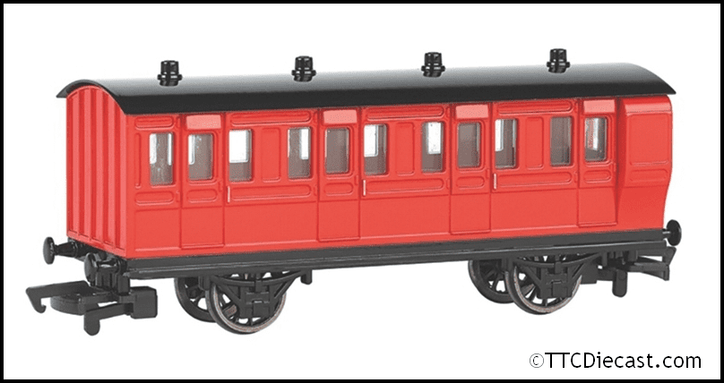 Bachmann Thomas & Friends 76039BE Thomas the Tank Red Brake Coach, OO Gauge