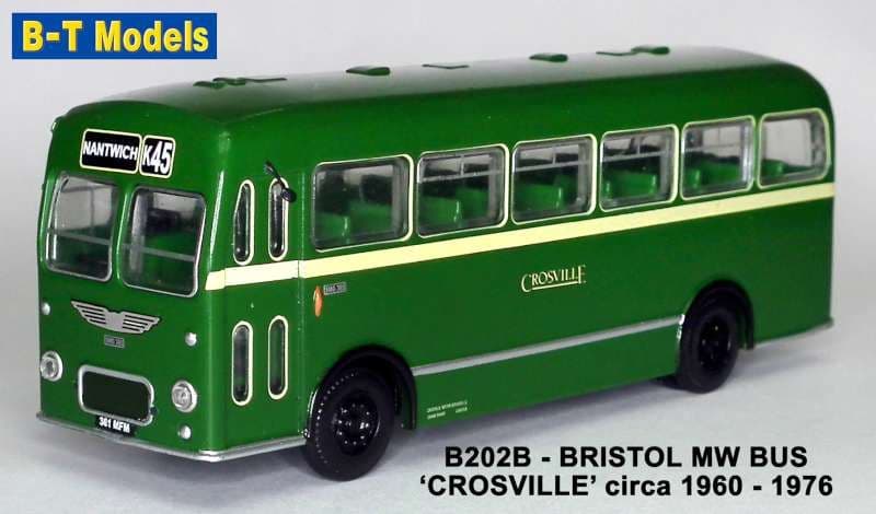 Base Toys B202B Bristol MW SD - Crosville (Nantwich)