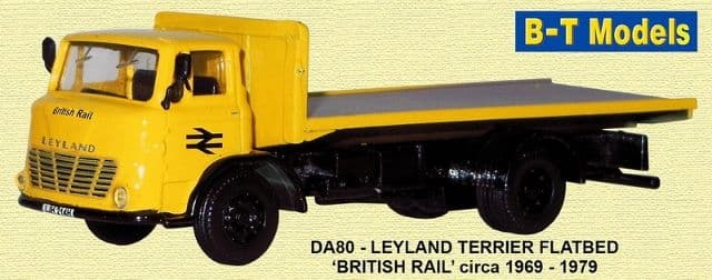 Base Toys DA80 Ley Terrier Flatbed - British Rail