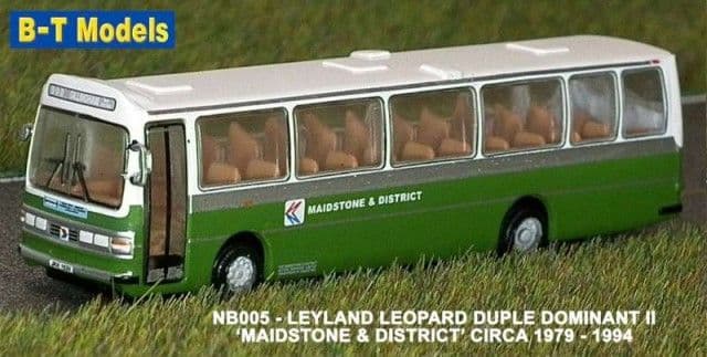 Base Toys NB005 Duple Dominant II Coach - Maidstone & Dist