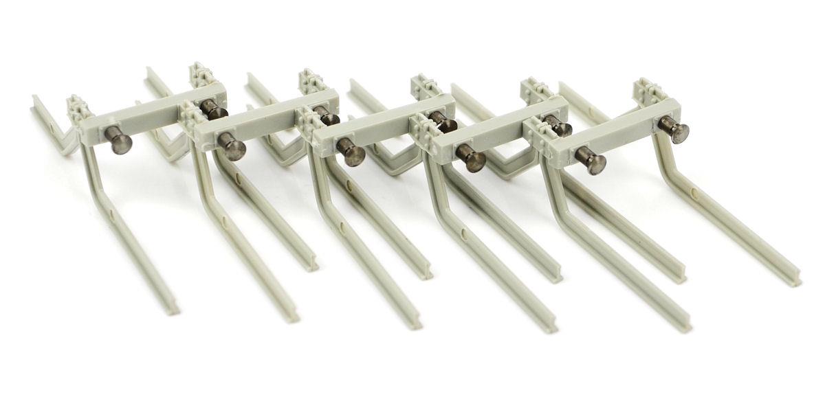 Gaugemaster BPGM53 Buffer Stops N Scale (5), N Gauge