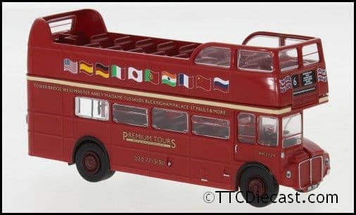 Brekina 61102 AEC Routemaster Opentop Premium Tours 1960 Ep. III, 1/87 Scale *LAST FEW*