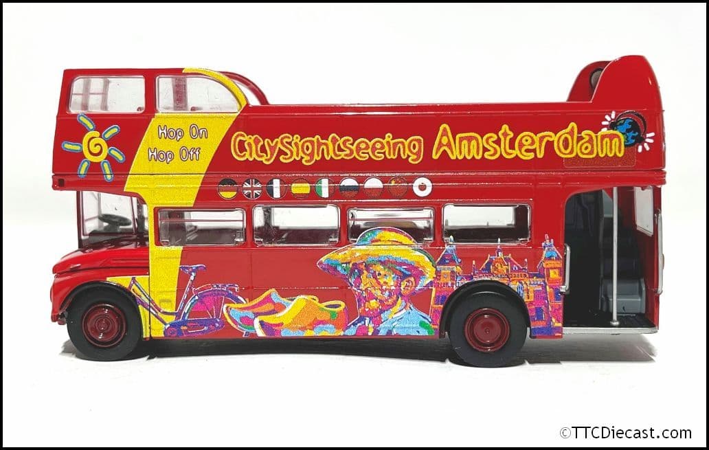 Brekina 61116 AEC Routemaster Open top City Sightseeing Amsterdam 1/87 Scale