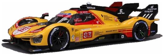 Burago 26592 Ferrari Racing Kit 499P Yellow 1:24 Scale *PRE ORDER £26.99*