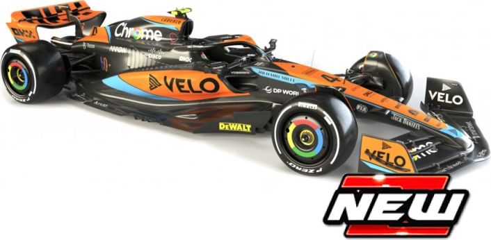 Burago 38087N McLaren F1 Mcl60 #4 Lando Norris - W/Card box 1:43 Scale *PRE ORDER £9.99*