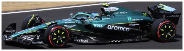 Burago 38251A Aston Martin F1 AMR 25 #14 Fernando Alonso 2025 w/Helmet 1:43 Scale *PRE ORDER £22.79*