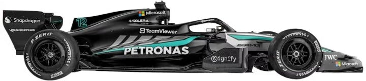 Burago 38283R Mercedes F1 W17 2026 #63 George Russell Card Box 1:43 Scale *PRE ORDER £13.99*