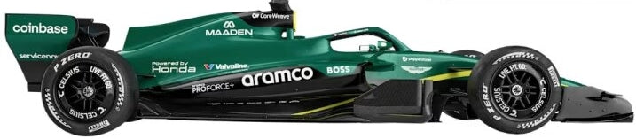 Burago 38299S Aston Martin F1 AMR 26 2026 #18 Lance Stroll Hard Case + Helmet 1:43 Scale *PRE ORDER £23.74*