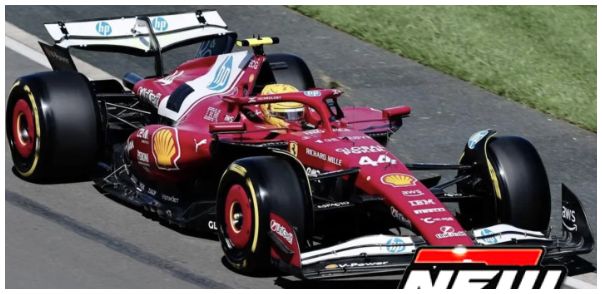 Burago 56801H Ferrari F1 SF-25 #44 Lewis Hamilton 2025 1:64 Scale *PRE ORDER £9.99*