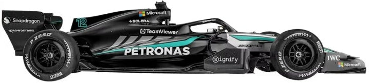 Burago 58028A Mercedes F1 W17 2026 #12 Kimi Antonelli 1:64 Scale *PRE ORDER £9.99*